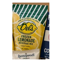 Del's-style frozen lemonade mix in the Rhode Island Survival Kit.